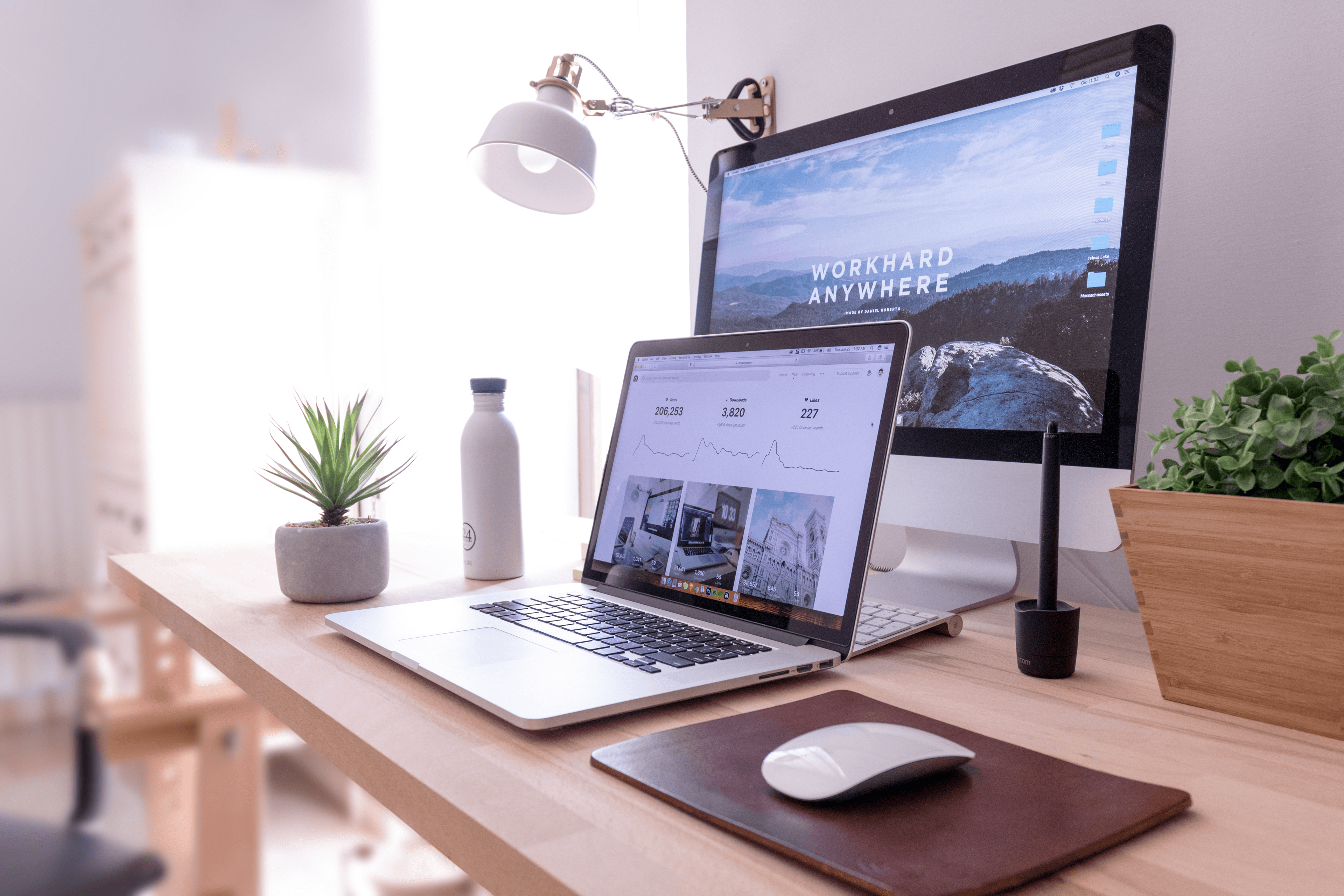 Coding workspace